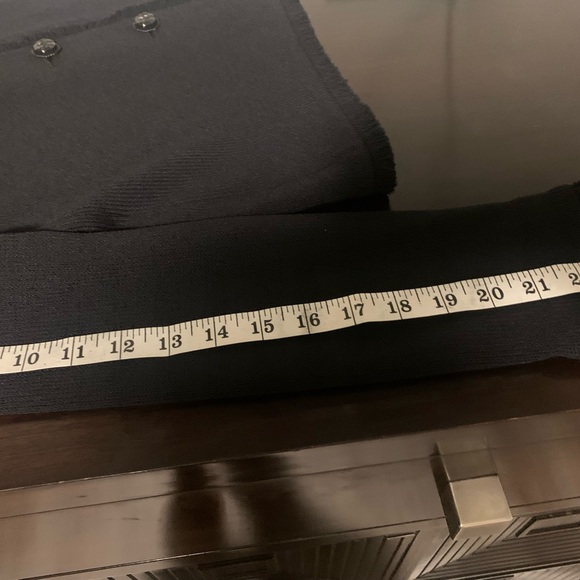 St. John Collection, 3 piece, black knit suit, Size 2 - Picture 8 of 11